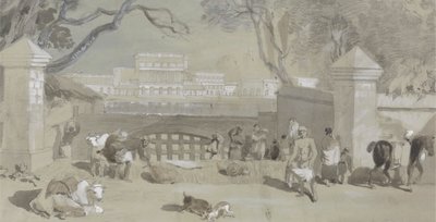 Bureau du Sudder Board of Revenue de Kyd Street - Calcutta - Sir Charles D
