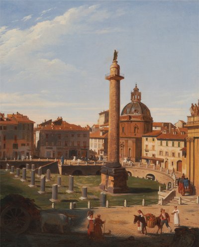 Vue du forum de Trajan, Rome - Sir Charles Lock Eastlake