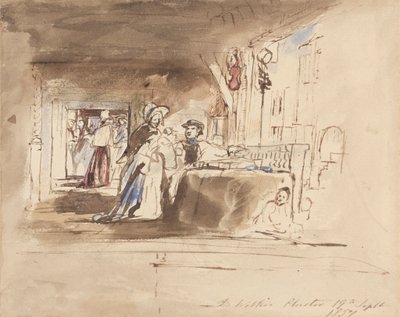 Shopping dans les rangées, Chester - Sir David Wilkie