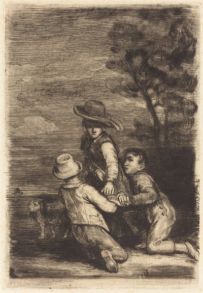 La Chaise à porteurs - Sir David Wilkie