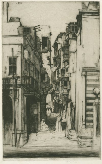 Rue au Caire - Sir David Young Cameron