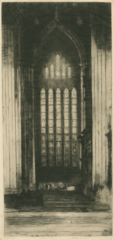 Les Cinq Sœurs, Minster de York - Sir David Young Cameron