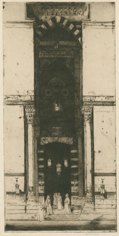 La Porte de la Mosquée, Le Caire - Sir David Young Cameron