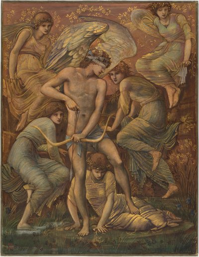 Les champs de chasse de Cupidon - Sir Edward Burne Jones