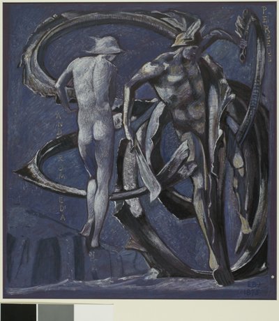 Persée et Andromède, étude pour Le Destin accompli - Sir Edward Burne Jones