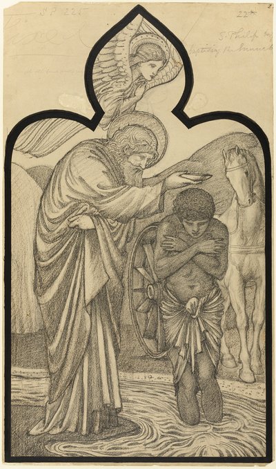 Saint Philippe baptisant l