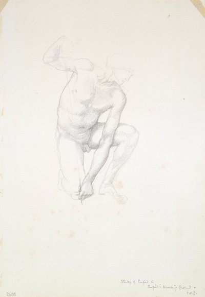 Étude pour Cupidon - Sir Edward Burne Jones
