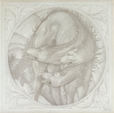 Cerbère - Sir Edward Coley Burne Jones