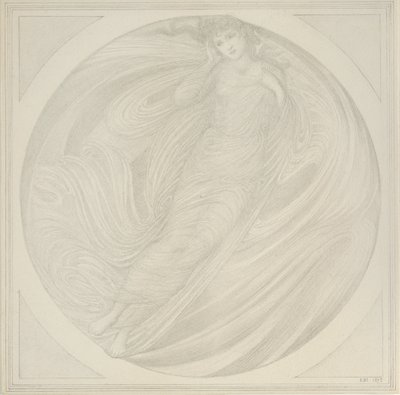 Eurydice flottant parmi les flammes, 1872-1875 - Sir Edward Coley Burne Jones