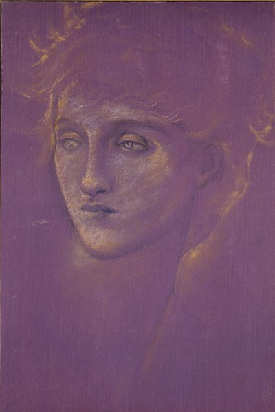 Tête de femme - Sir Edward Coley Burne Jones