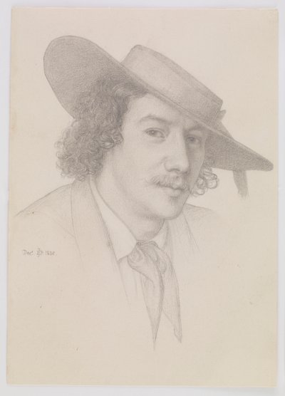 Portrait de Whistler - Sir Edward John Poynter