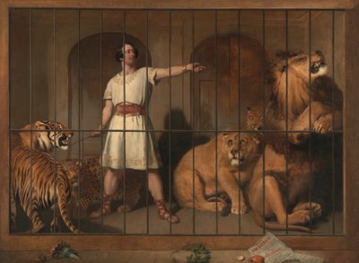 Portrait de M. Van Amburgh, tel qu