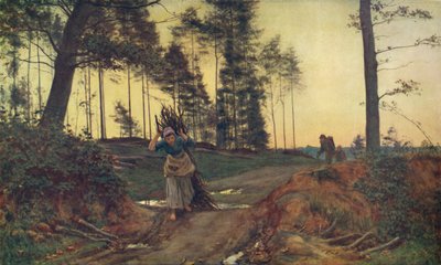 Les travailleurs des bois, 1879 - Sir Ernest Albert Waterlow