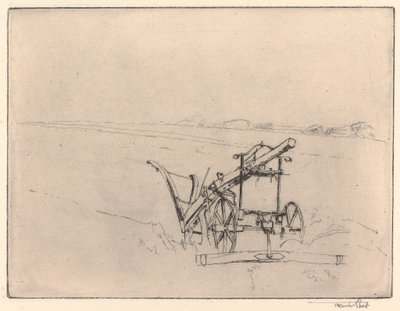 Une charrue du Norfolk - Sir Frank Short