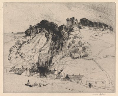 Château de Peveril, Derbyshire - Sir Frank Short