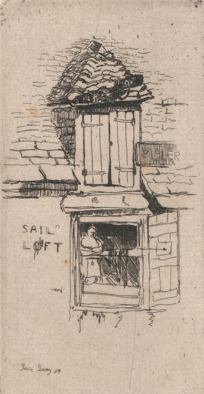 Atelier de voiles, Poole - Sir Frank Short