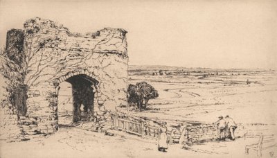 La porte de Strand, Winchelsea - Sir Frank Short