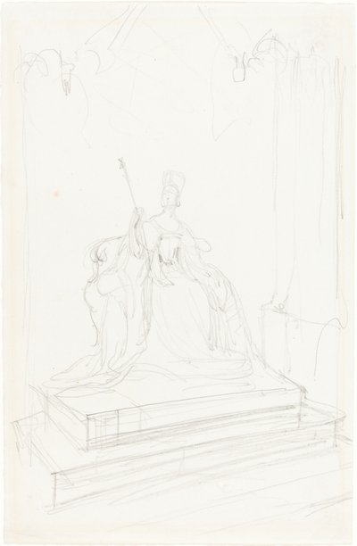 Étude pour "Reine Victoria" - Sir George Hayter