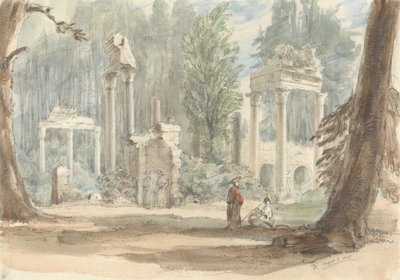 Les ruines de Leptis Magna telles qu