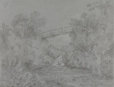 Pont sur la piscine à Llanrwst - Sir George Howland Beaumont seventh Baronet
