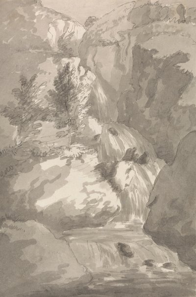 Partie de Brind Gill à Ligburthwaite - Sir George Howland Beaumont seventh Baronet
