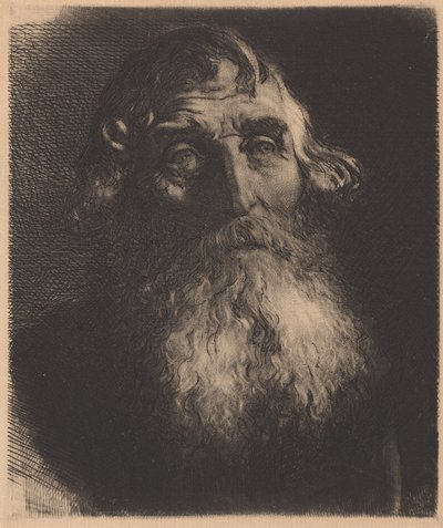 Vieil homme - Sir Hubert von Herkomer