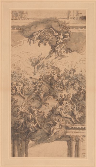 Un design pour un plafond - Sir James Thornhill