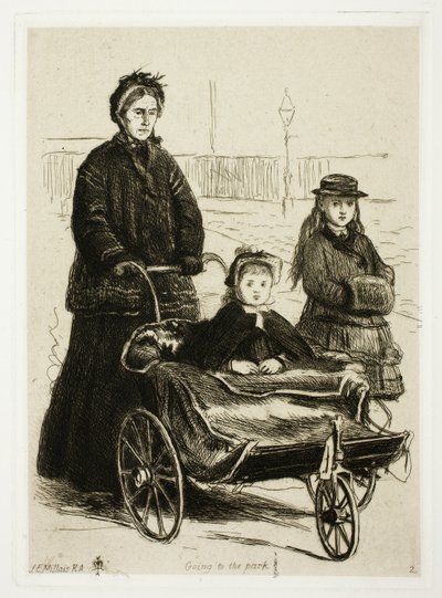 Aller au parc - Sir John Everett Millais