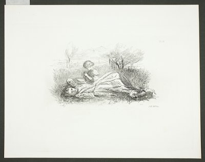 Indolence estivale - Sir John Everett Millais