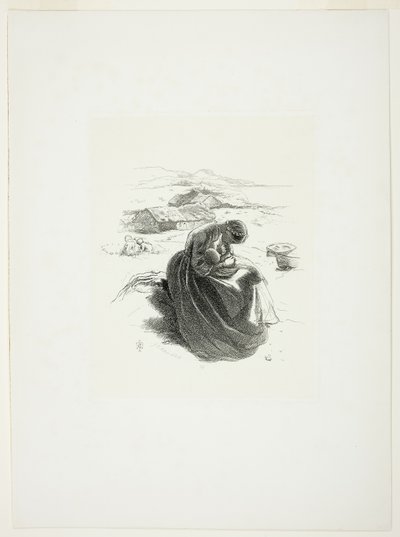 La jeune mère - Sir John Everett Millais