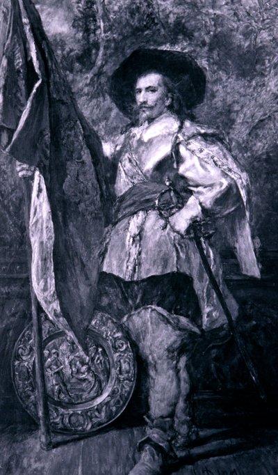 Un porte-étendard, 1897 - Sir John Gilbert
