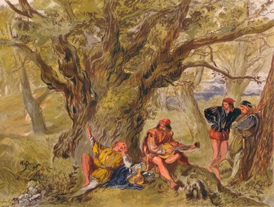 Comme il vous plaira : Acte II, Scène V. Sous l