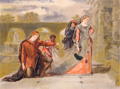 Viens loin de la mort vers 1875 - Sir John Gilbert