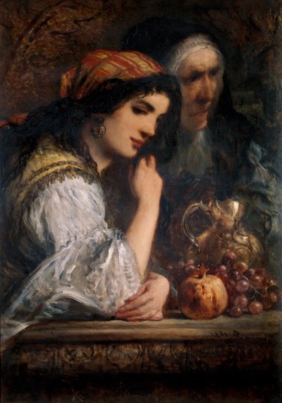 La nièce et la gouvernante de Don Quichotte, 1891 - Sir John Gilbert