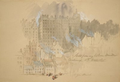 Édimbourg depuis la chambre de l