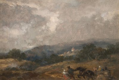 Esquisse de paysage, 1877 - Sir John Gilbert