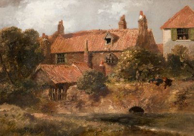 Vieilles maisons à Lewisham, 1876 - Sir John Gilbert