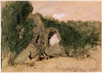 Château de Pevensey, East Sussex - Sir John Gilbert