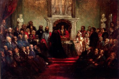 Présentation de la liberté de la ville au général Garibaldi, 20 avril 1864 - Sir John Gilbert