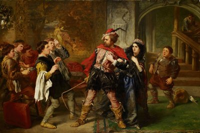 La Mégère apprivoisée - Sir John Gilbert