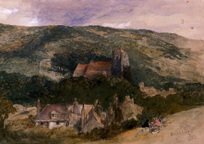 Vue à Hastings, 1853 - Sir John Gilbert