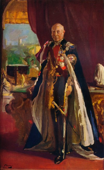 Étude pour un portrait du comte de Lonsdale, vers 1932 - Sir John Lavery