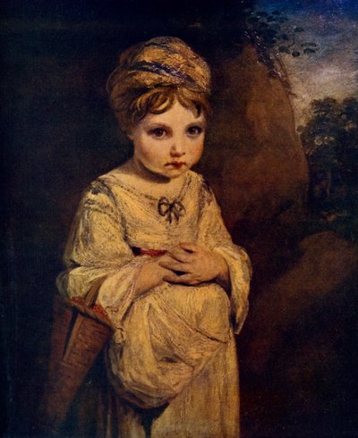 La Fille aux fraises - Joshua Reynolds