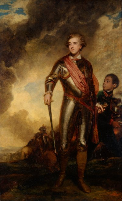 Charles Stanhope, troisième comte de Harrington et Marcus Richard Fitzroy Thomas - Sir Joshua Reynolds RA