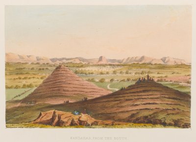 Kandahar depuis le sud - Sir Keith A. Jackson