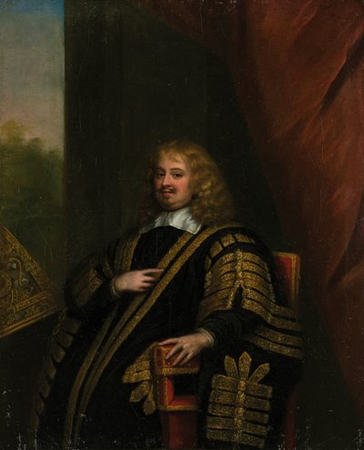 Portrait de Sir Edward Hyde, 1er comte de Clarendon 1609-1674 - Sir Peter Lely