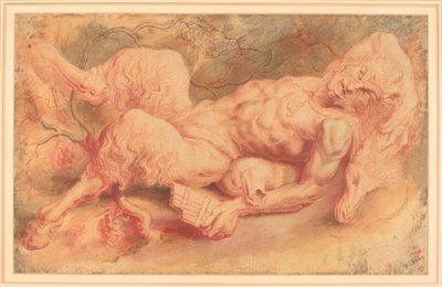 Pan allongé - Sir Peter Paul Rubens
