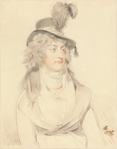 Portrait de Mlle Lysons - Sir Thomas Lawrence