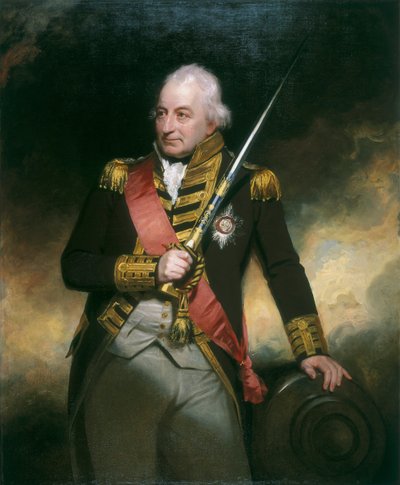 Amiral John Jervis, vers 1801 - Sir William Beechey