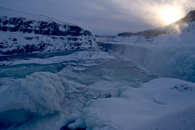 Islande : Gulfoss, cascade, 2022 - Sisse Brimberg
